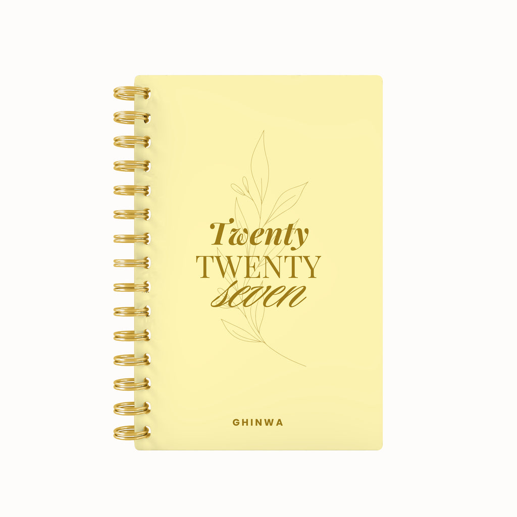 Twenty Seven Bloom Foil Lined Notebook
