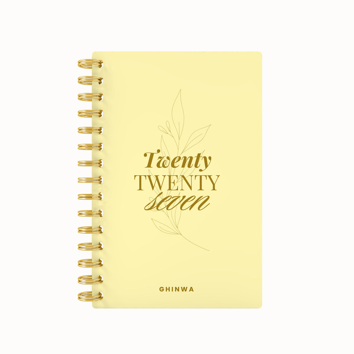 Twenty Seven Bloom Foil Lined Notebook