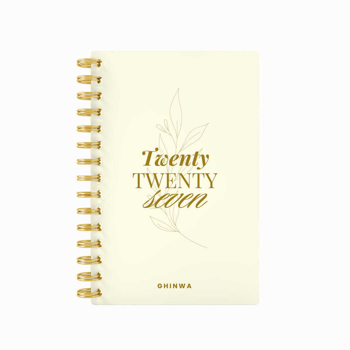 Twenty Seven Bloom Foil Lined Notebook