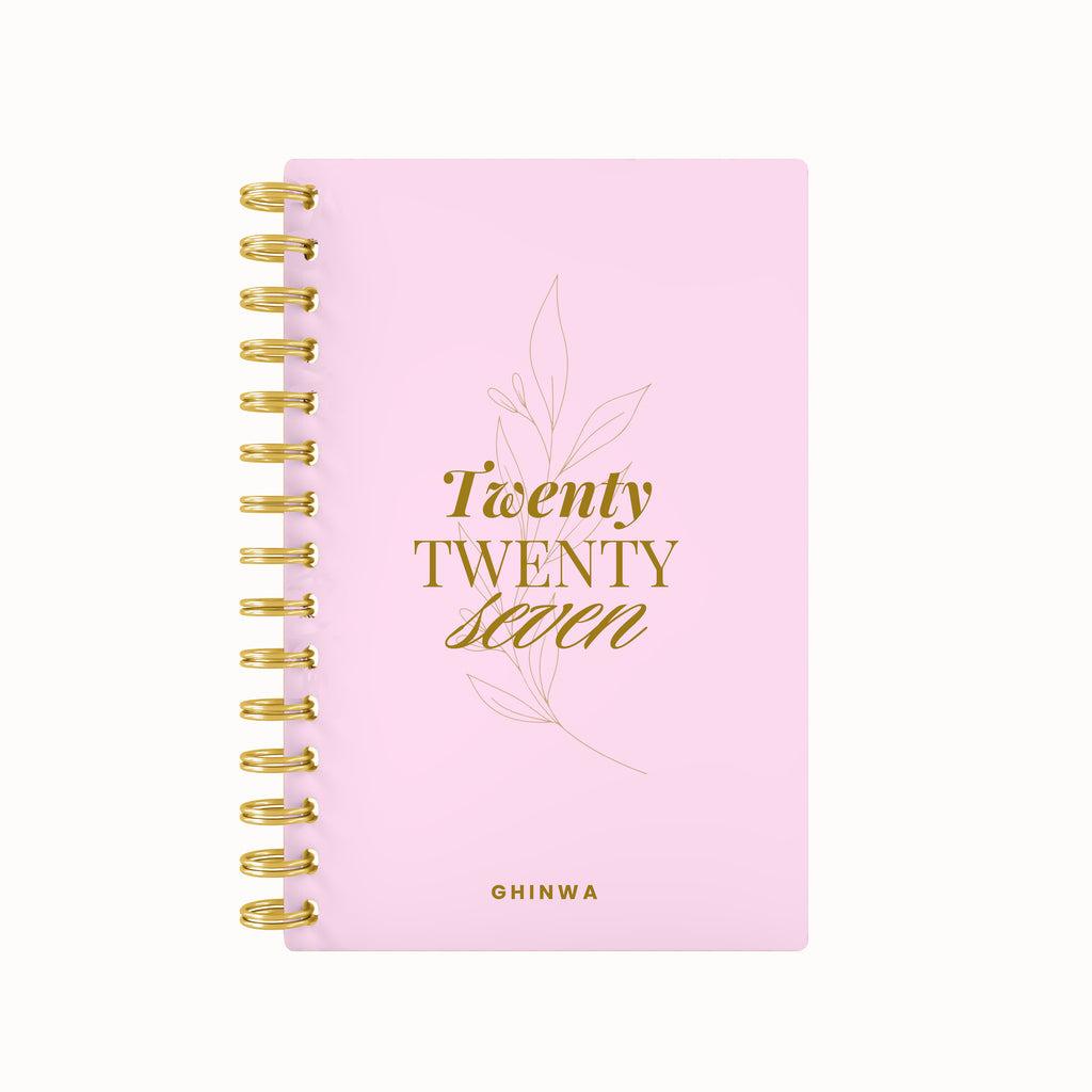 Twenty Seven Bloom Foil Lined Notebook