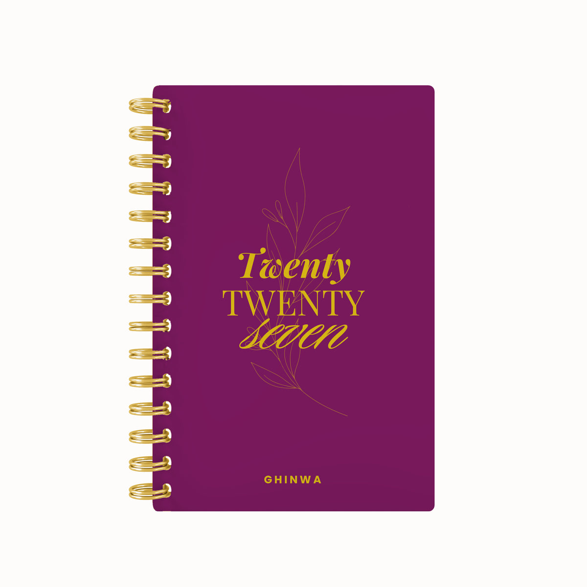 Twenty Seven Bloom Foil Lined Notebook