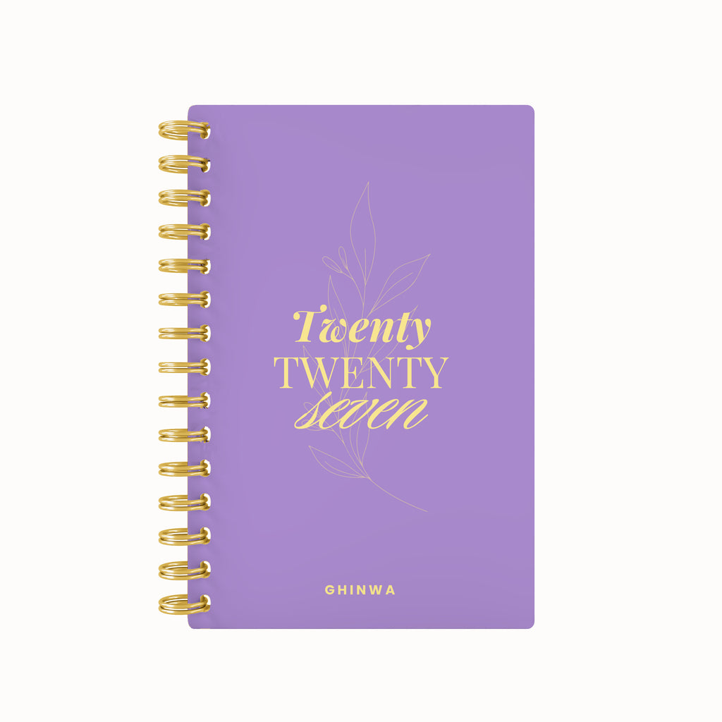 Twenty Seven Bloom Foil Lined Notebook