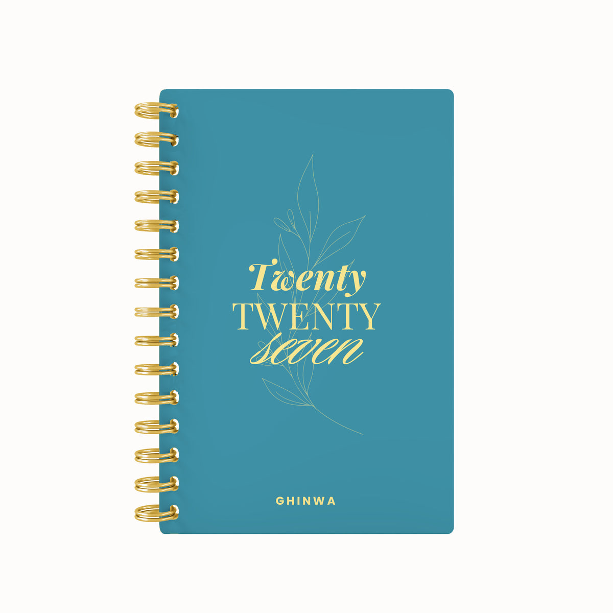 Twenty Seven Bloom Foil Lined Notebook