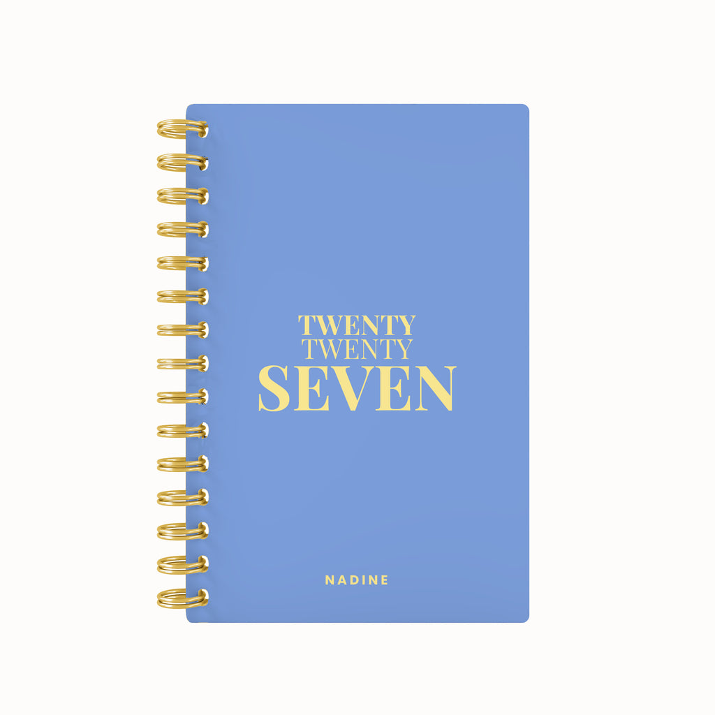 Twenty seven bold foil weekly planner