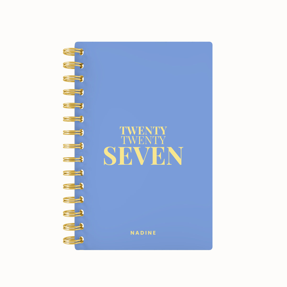 Twenty seven bold foil weekly planner