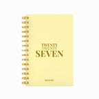 Twenty seven bold foil weekly planner