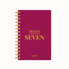 Twenty seven bold foil weekly planner