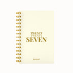 Twenty seven bold foil weekly planner