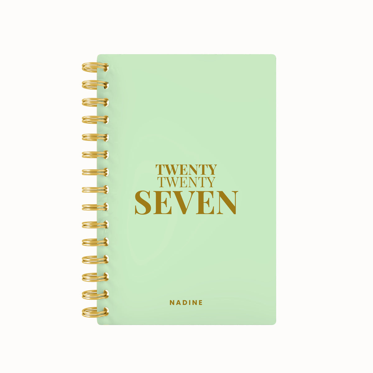 Twenty seven bold foil weekly planner
