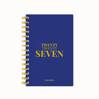 Twenty seven bold foil weekly planner