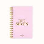 Twenty seven bold foil weekly planner