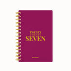 Twenty seven bold foil weekly planner