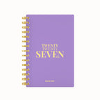 Twenty seven bold foil weekly planner