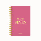 Twenty seven bold foil weekly planner