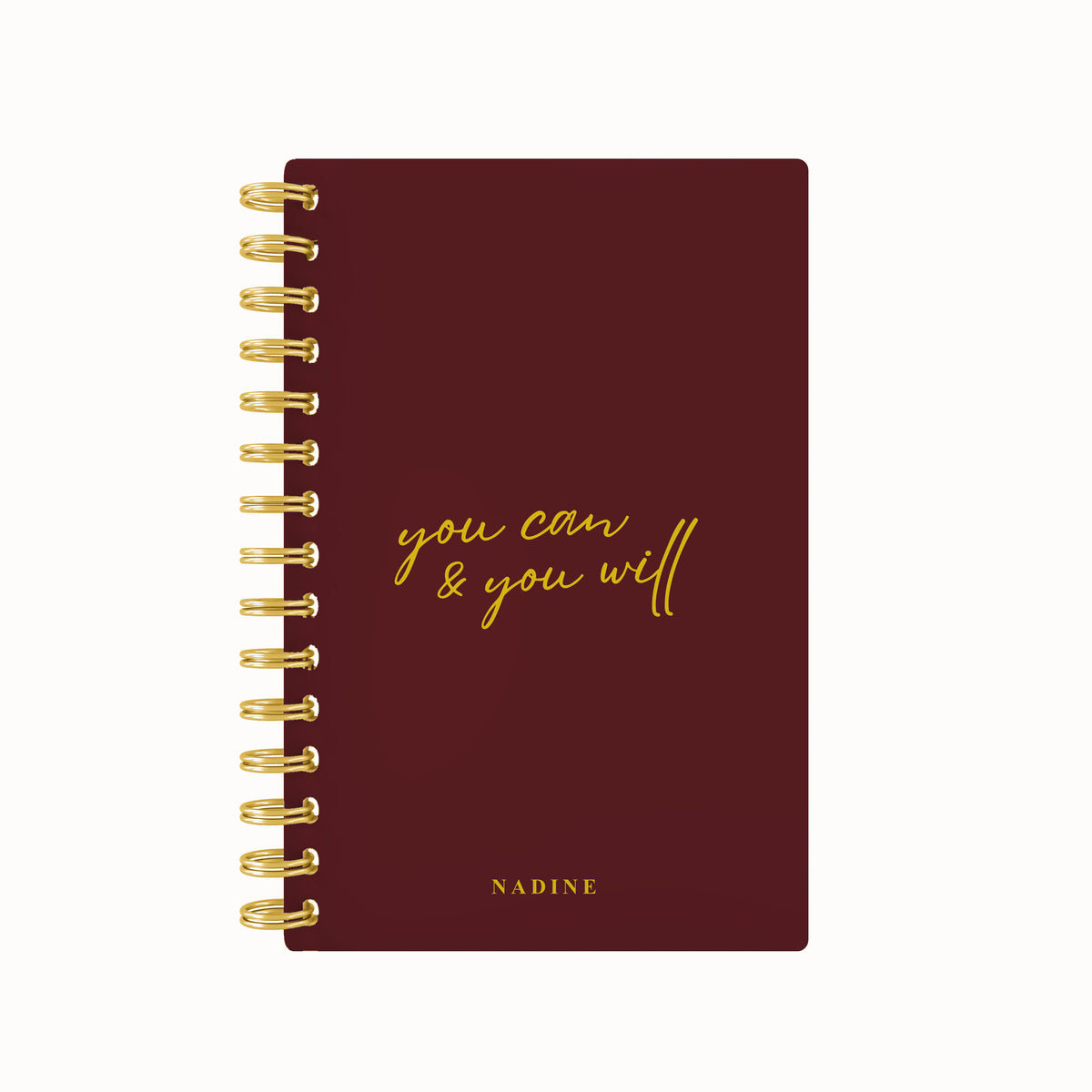 You can and you will foil daily planner