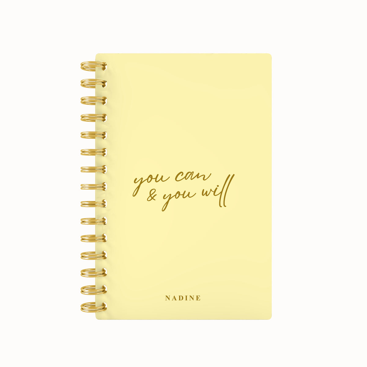You can and you will foil daily planner