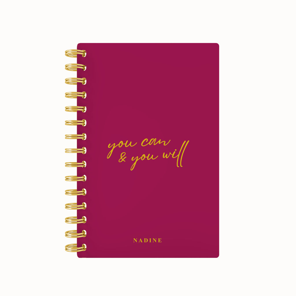 You can and you will foil daily planner