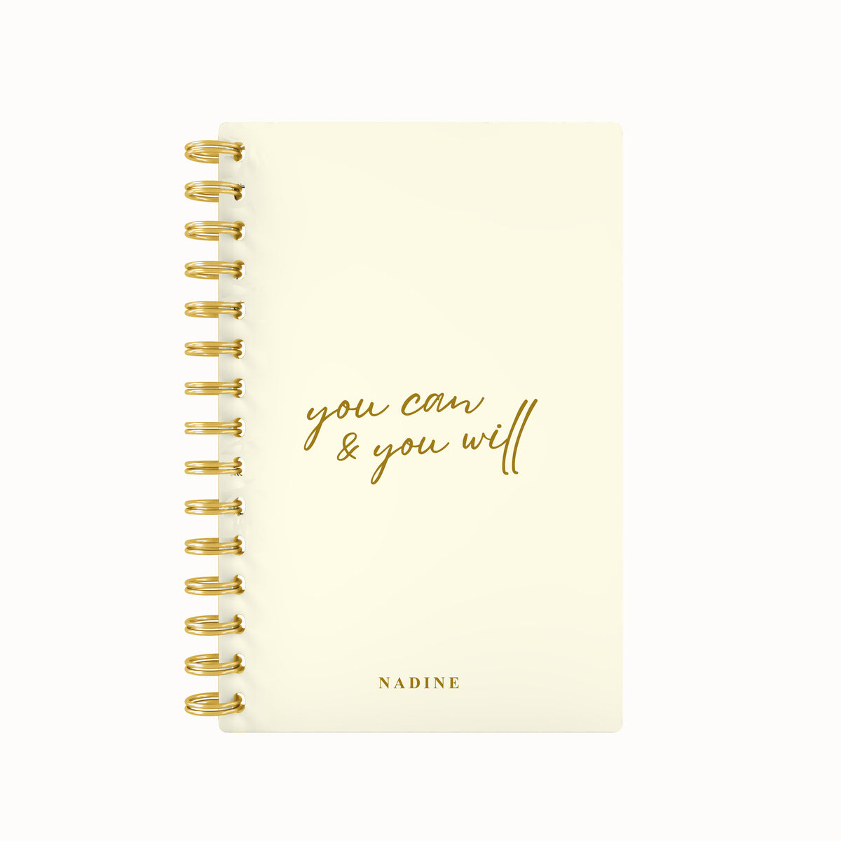 You can and you will foil daily planner