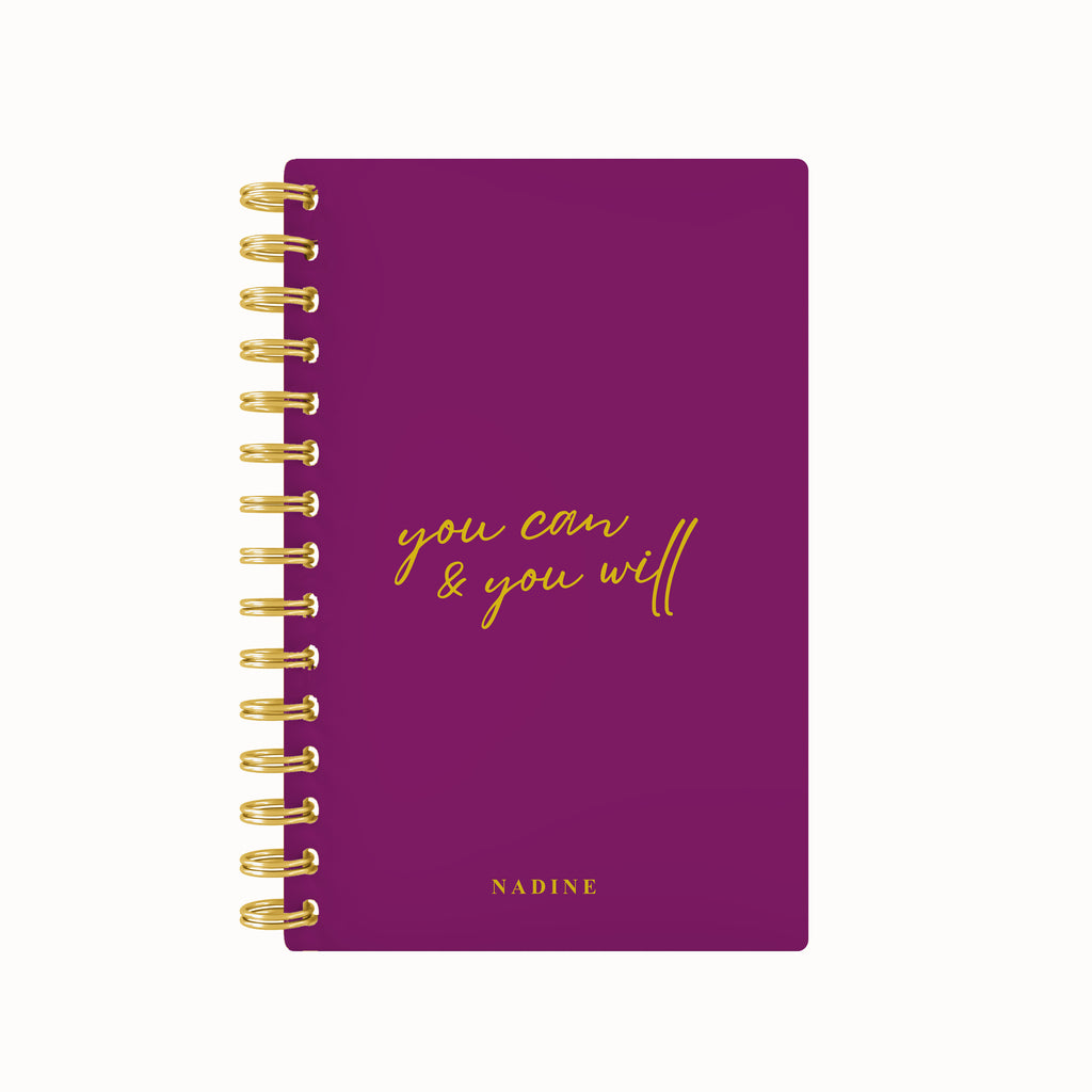 You can and you will foil daily planner