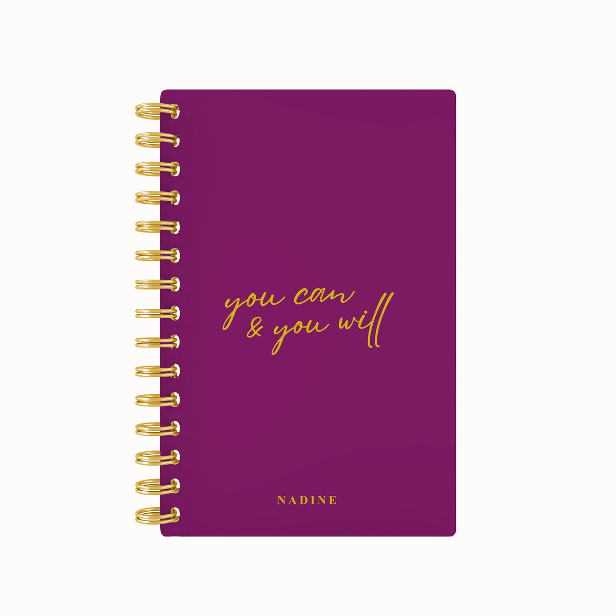 You can and you will foil daily planner