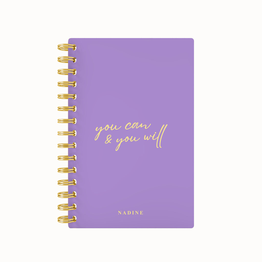 You can and you will foil daily planner