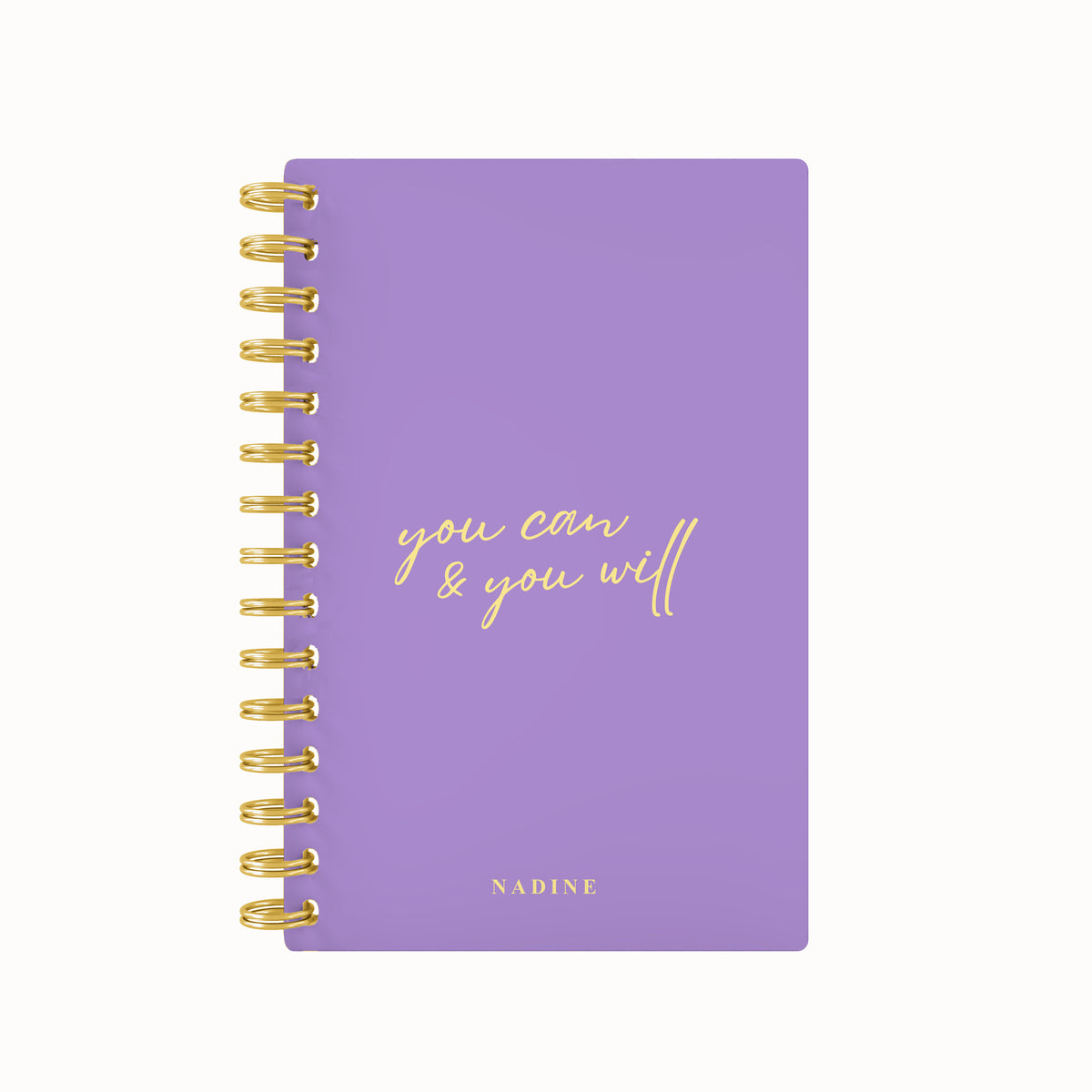 You can and you will foil daily planner