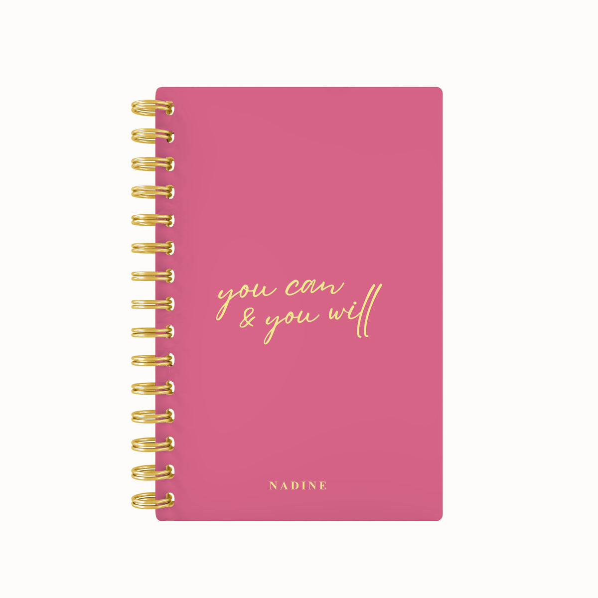 You can and you will foil daily planner