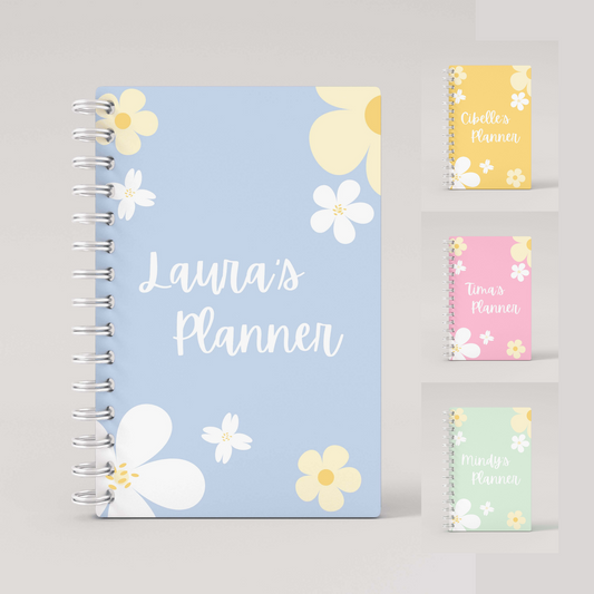 Flower Blossom 2025 Daily Planner