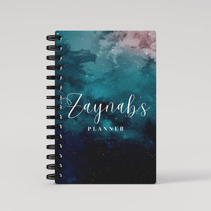 In Blue Space Name 2025 Daily Planner