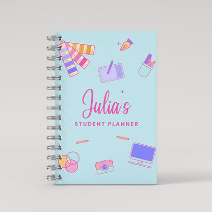 Future Graphic Designer Student Planner - Blue