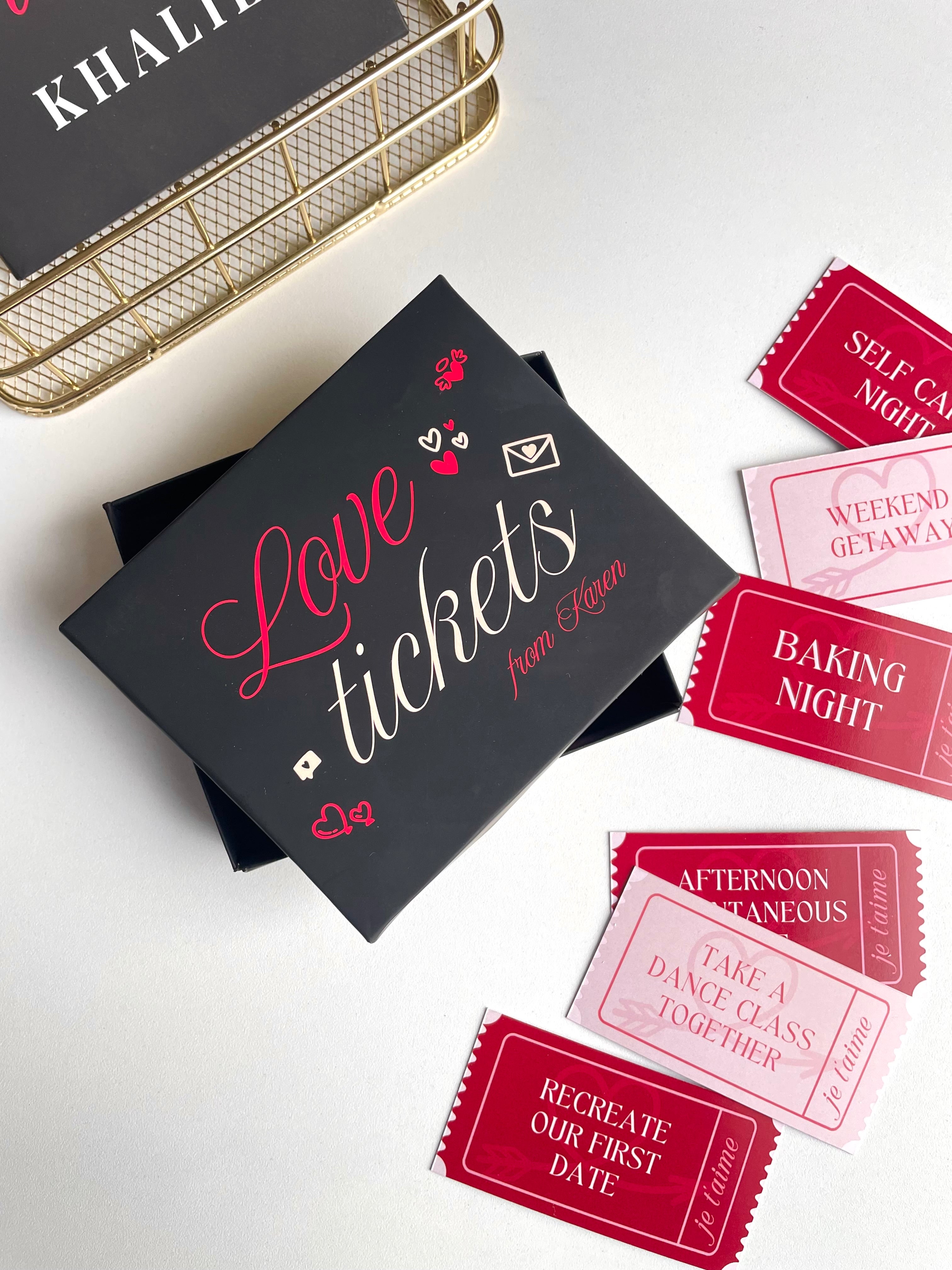 Love Tickets Box