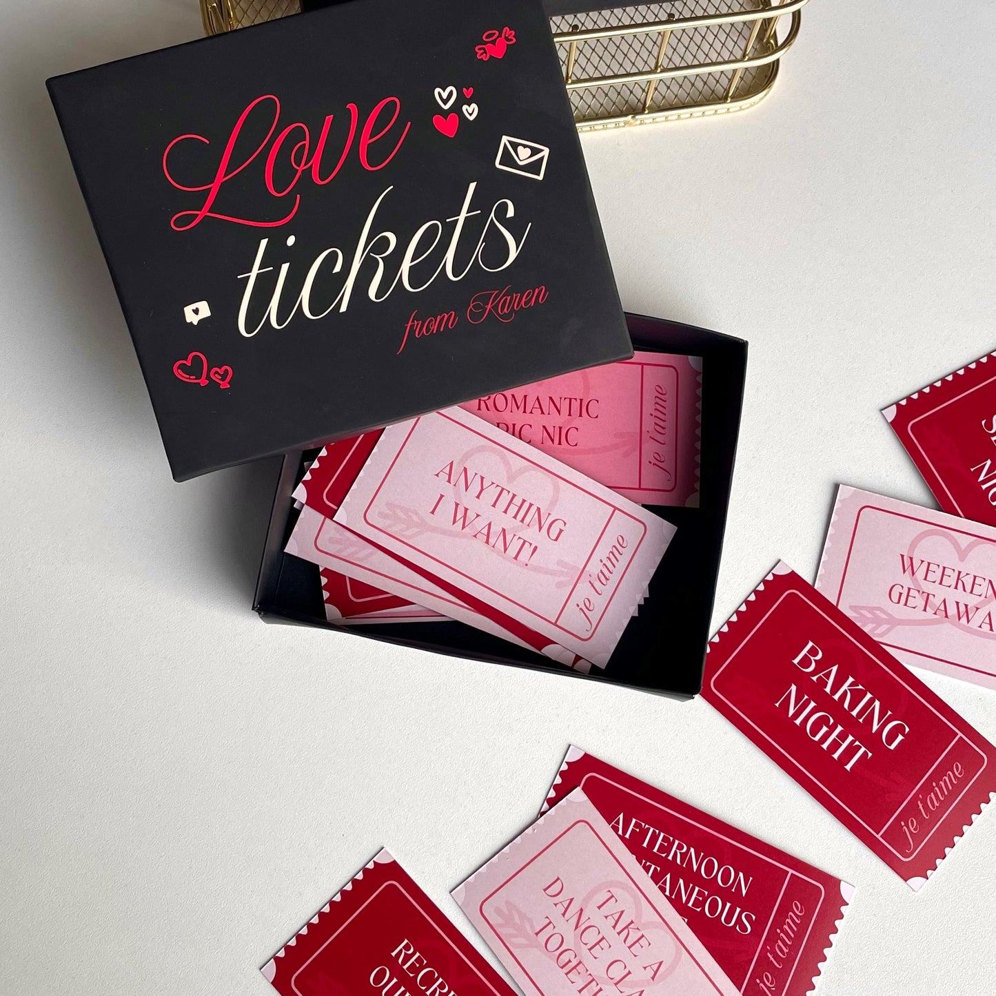 Love Tickets Box