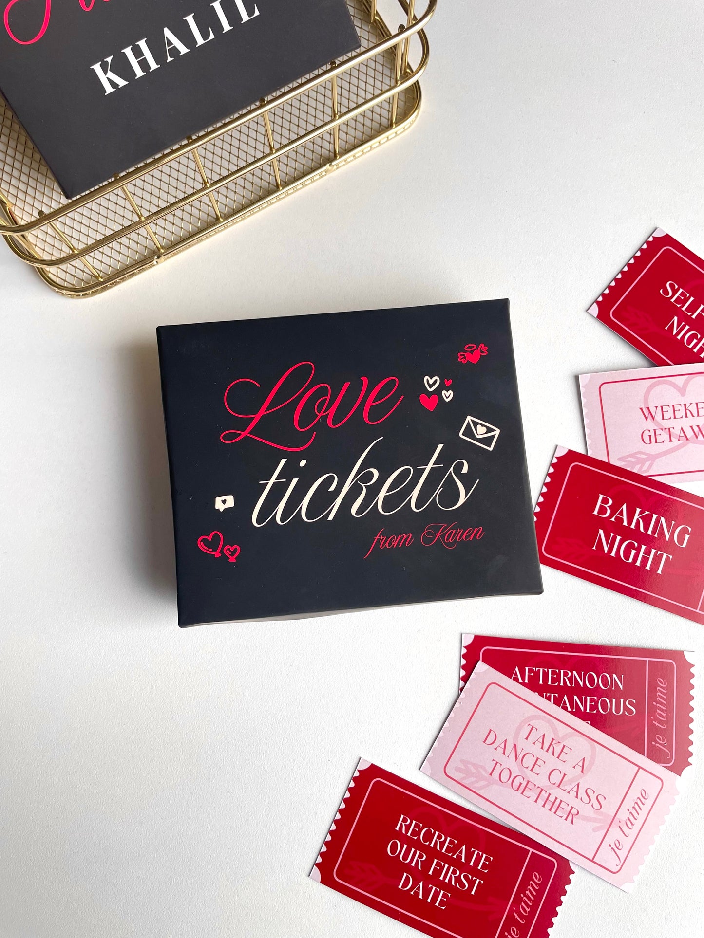 Love Tickets Box