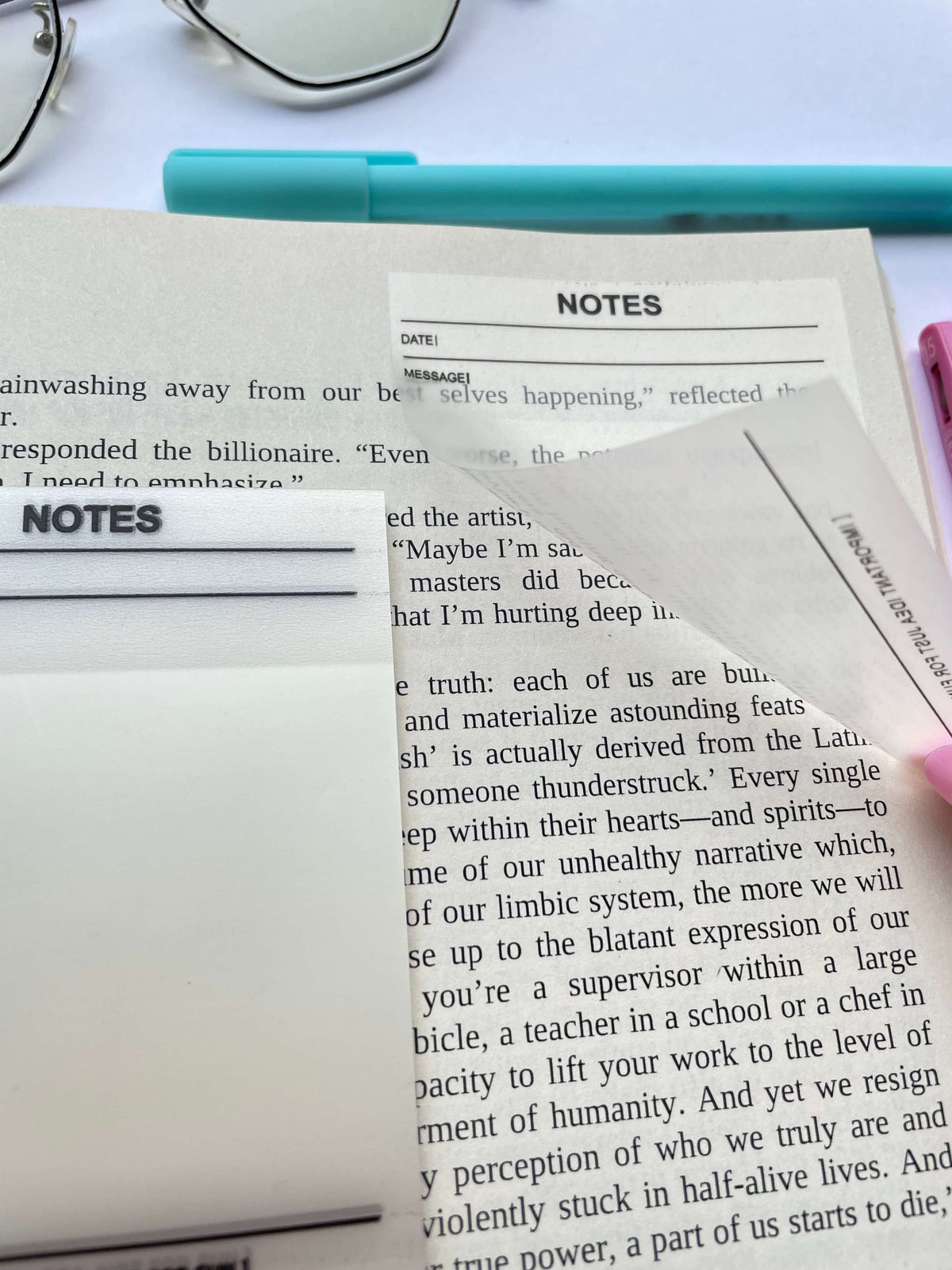 Transparent Sticky Note Template