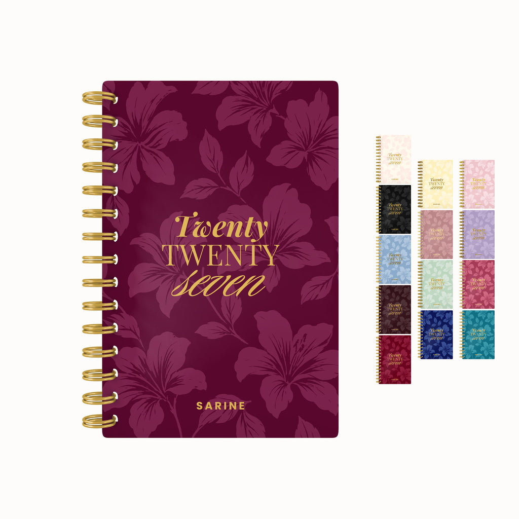 In Full Bloom Foil Lined Notebook