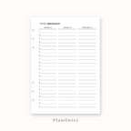 Weekly Appointments 2027 Insert