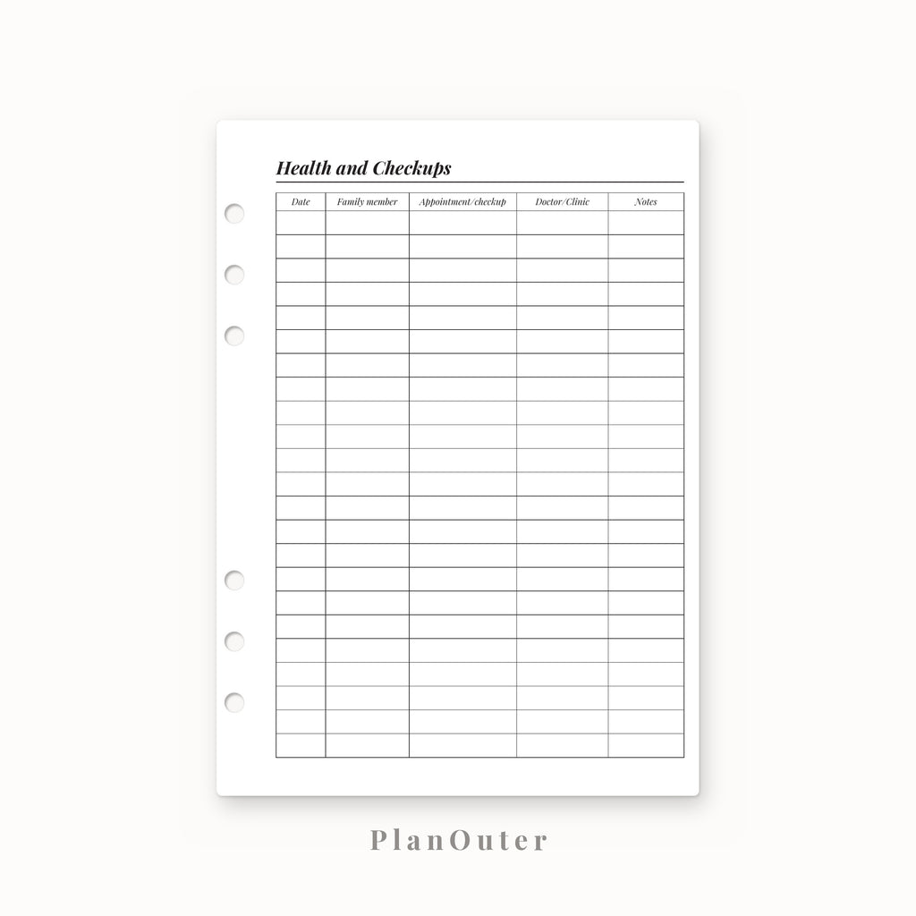 Mom Planner 2027 Insert