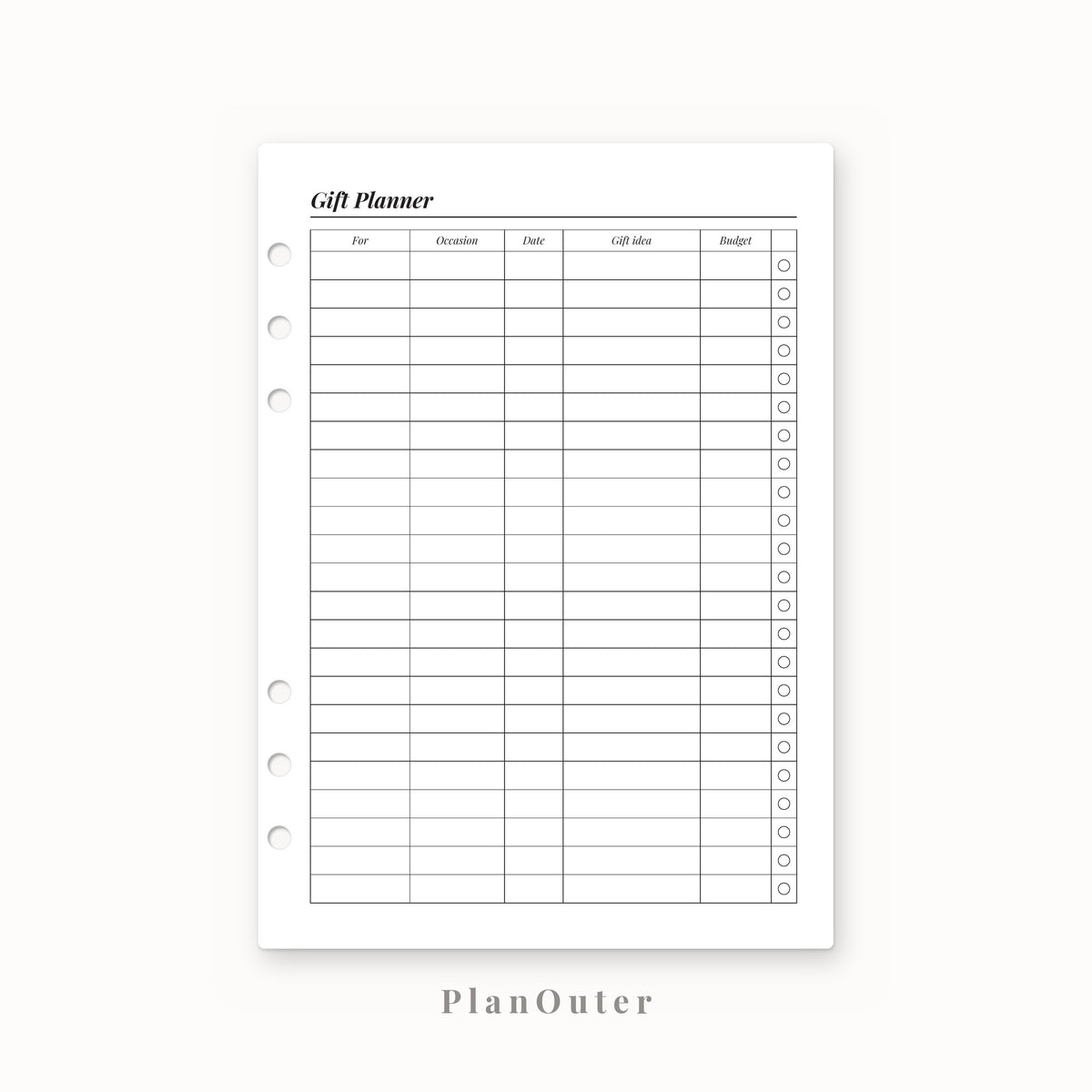 Mom Planner 2027 Insert