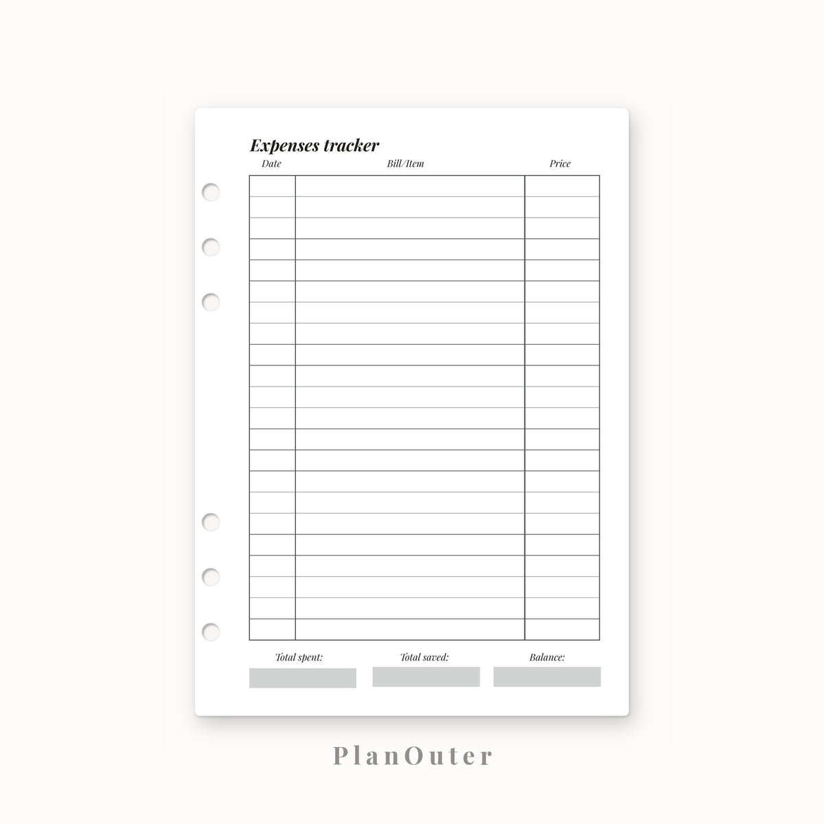 Mom Planner 2027 Insert