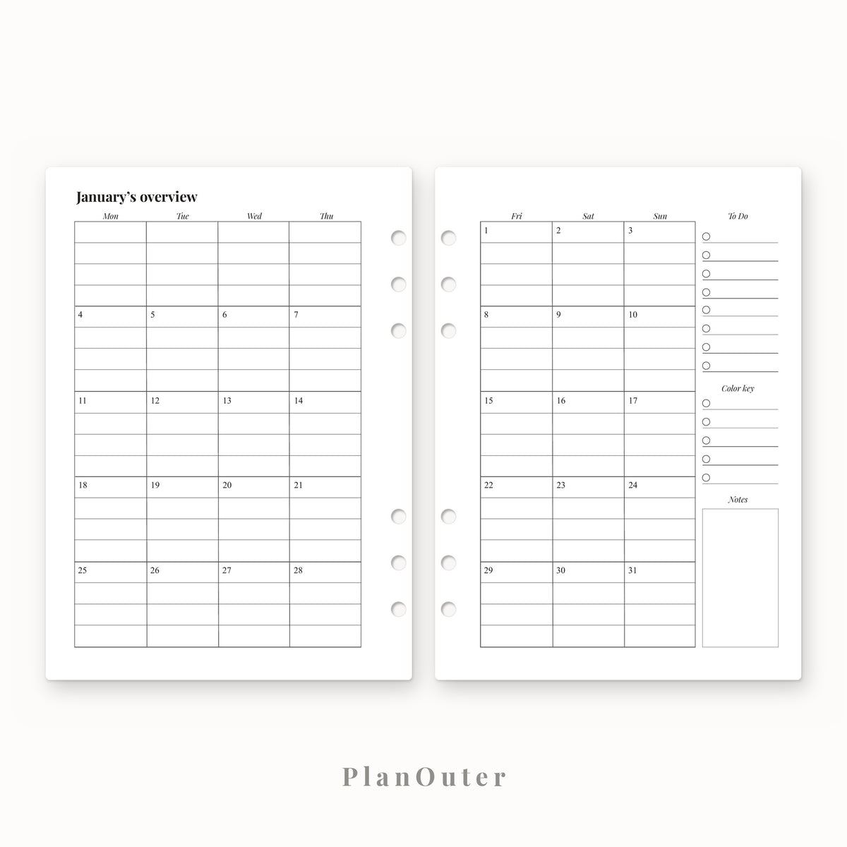 Mom Planner 2027 Insert