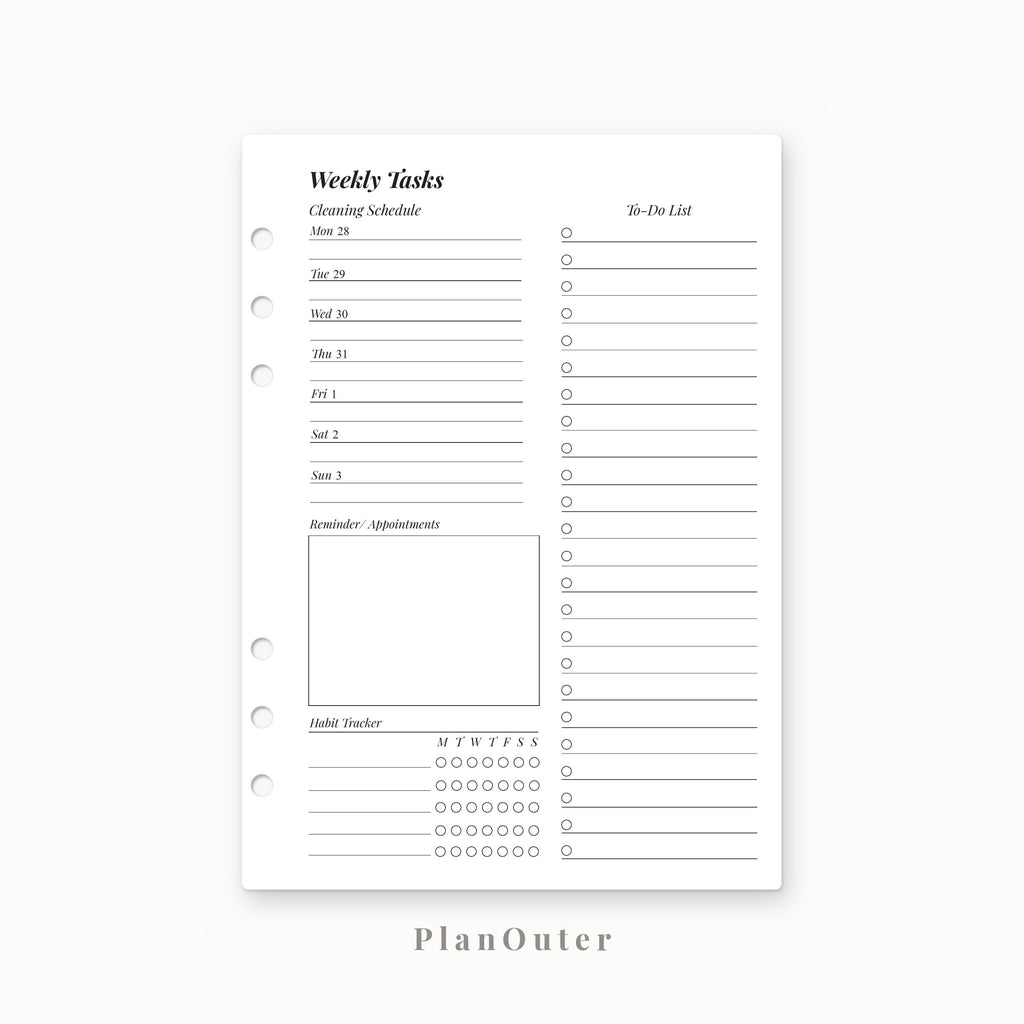 Mom Planner 2027 Insert