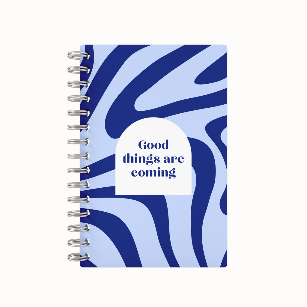 Swirls Lined Notebook