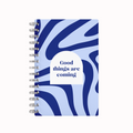 Swirls Lined Notebook