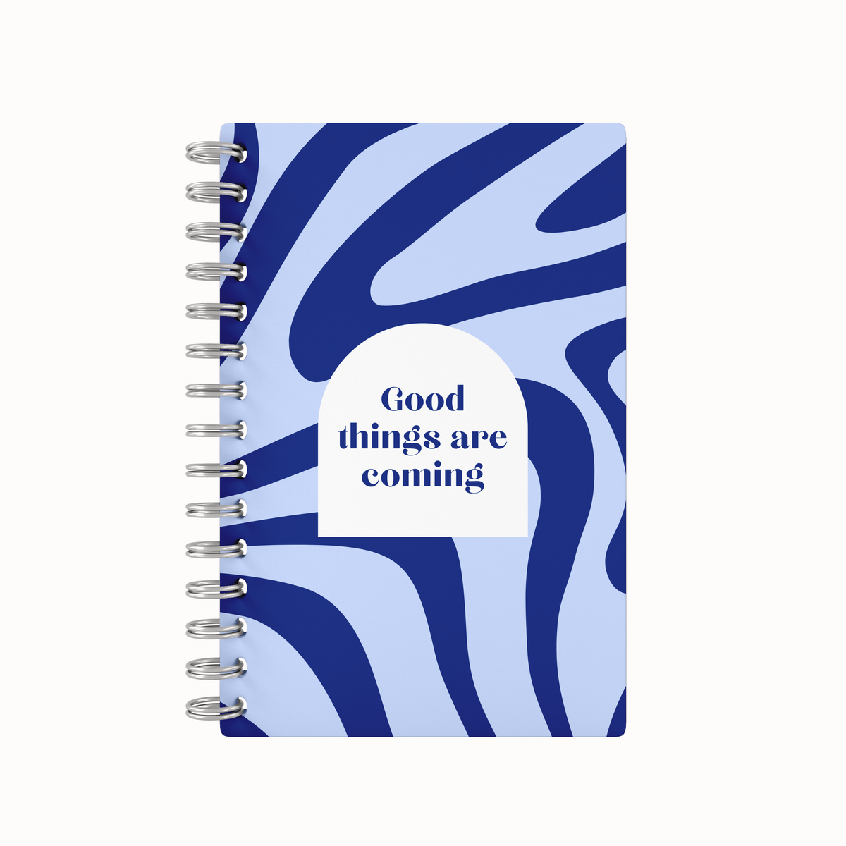 Swirls Lined Notebook