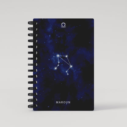 Blue Universe Zodiac Sign 2025 Weekly Planner