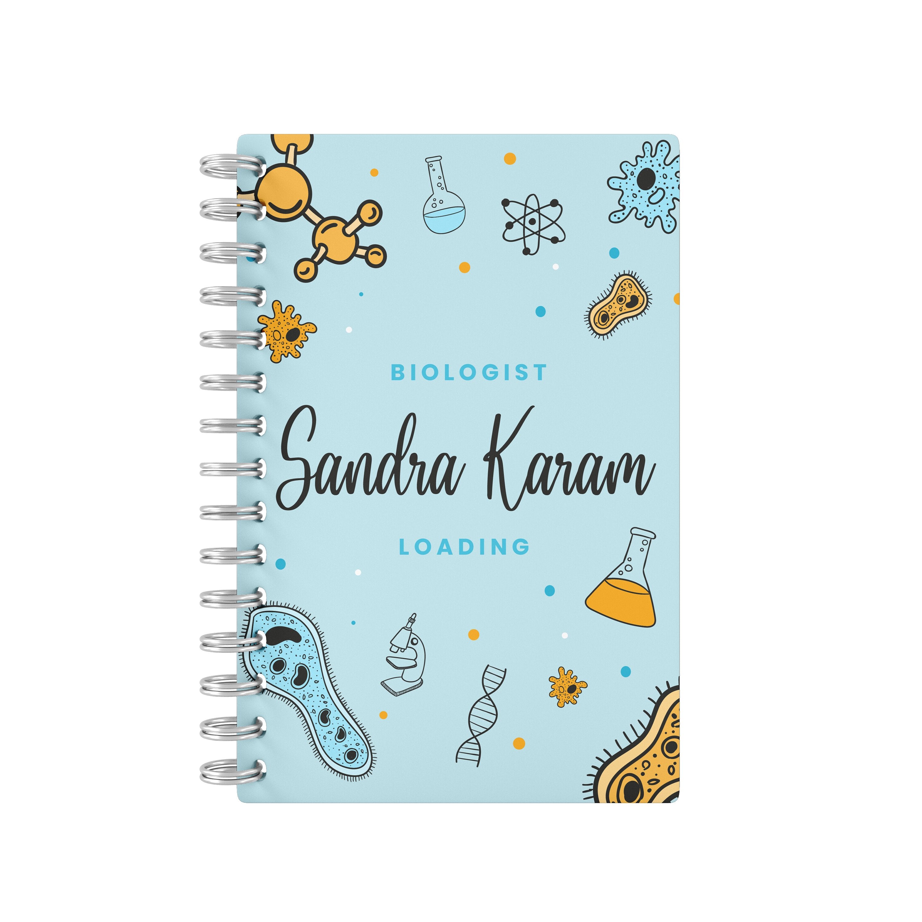 Biologist 1 Blue - Student Planner