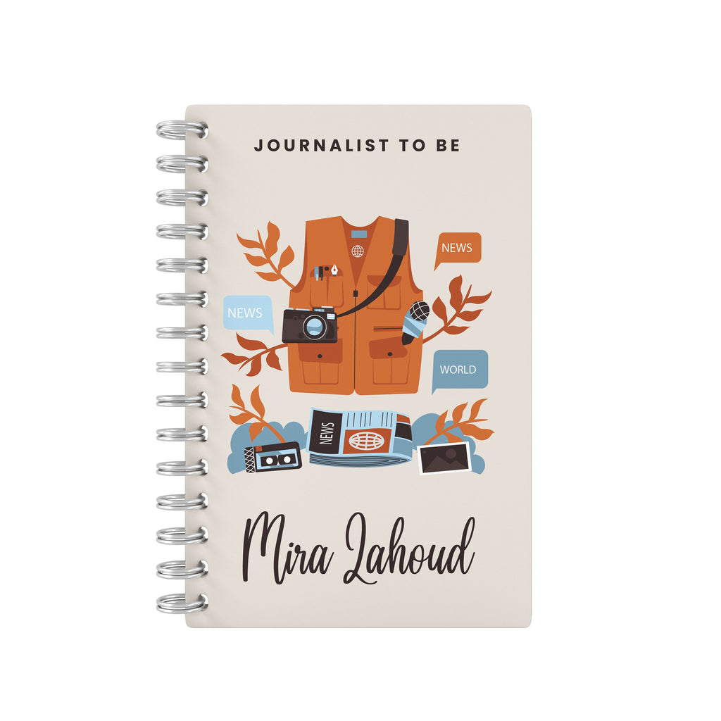 Journalist To Be White - Student Planner
