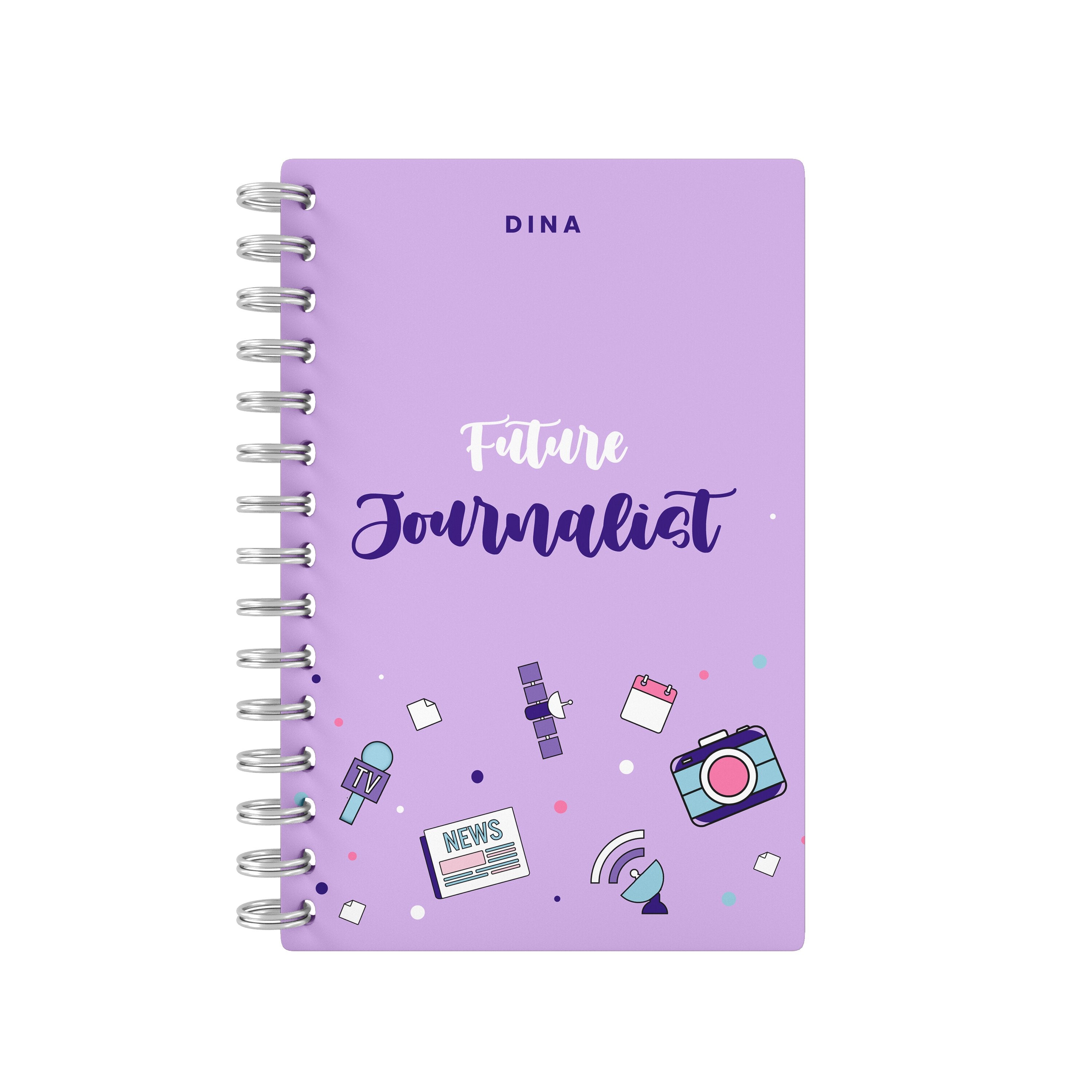 Journalist Purple - Student Planner