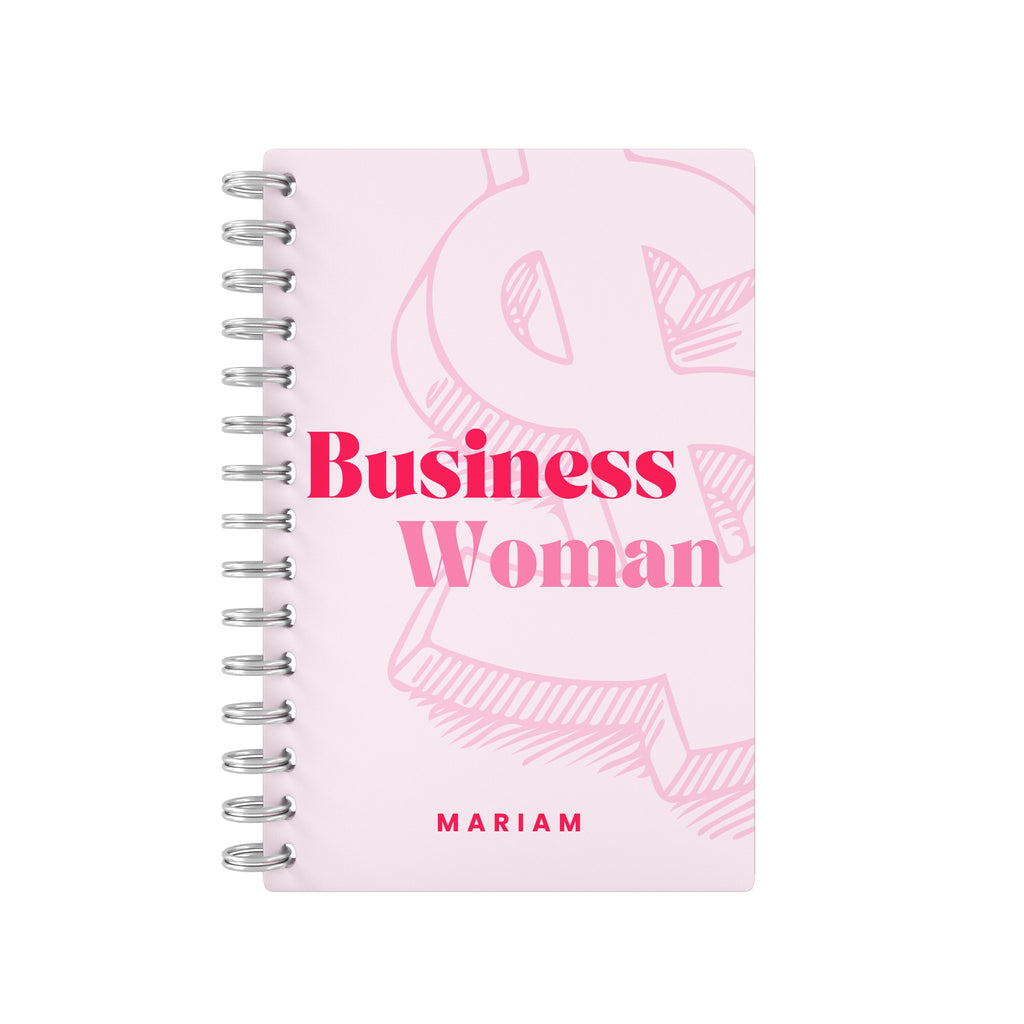 Business Woman 2 Pink - Student Planner