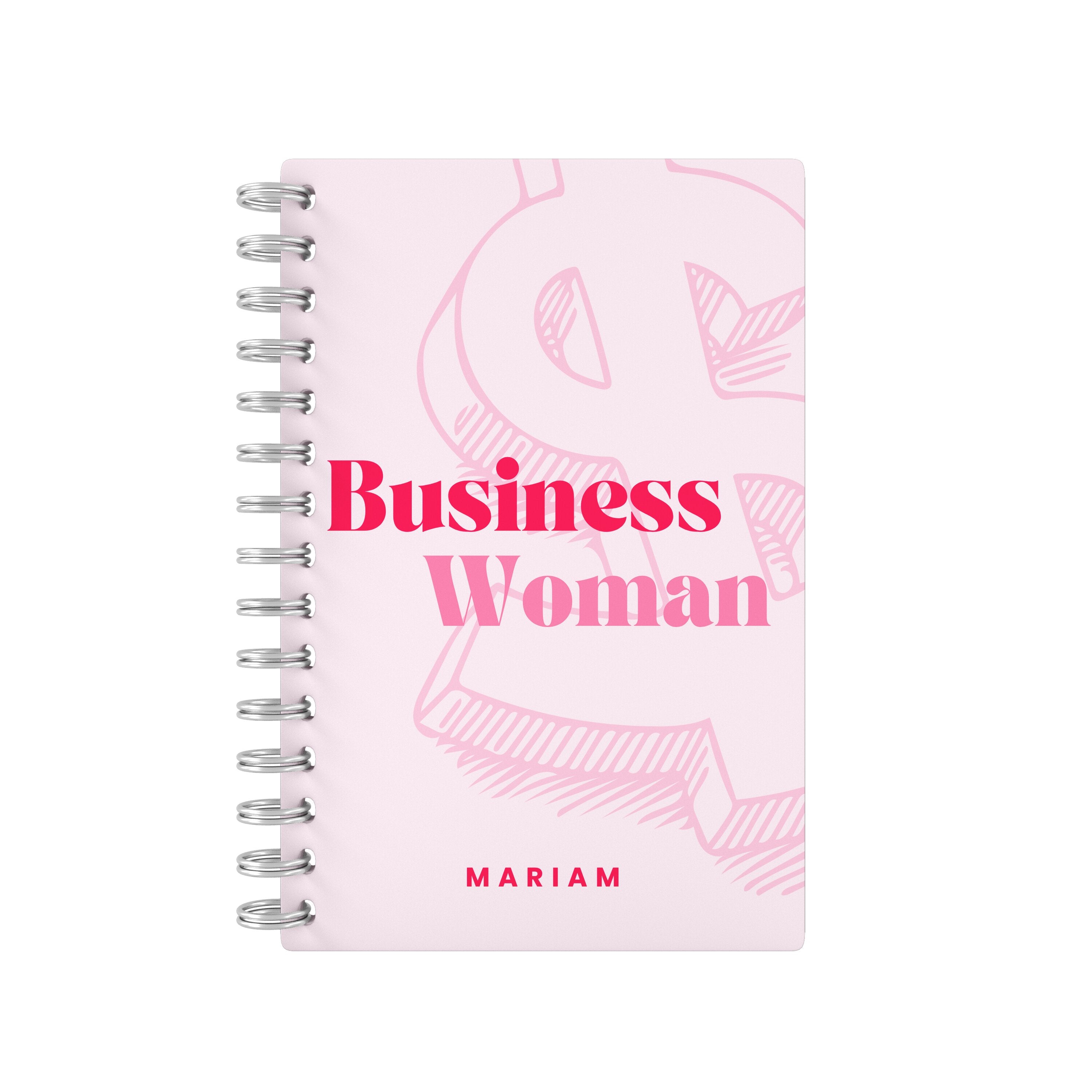 Business Woman 2 Pink - Student Planner